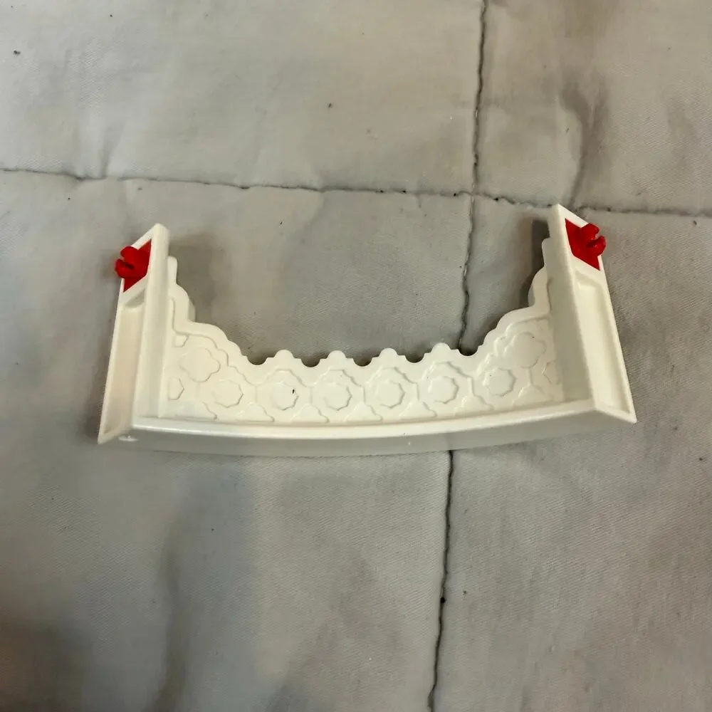 Playmobil Princess Castle 3019 Replacement Piece Part White Trim Decorative Arch
